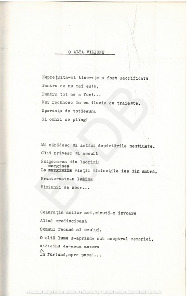 M-1076-1130-26 - 55 de Poezii în manuscris dactilografiat. ALEXANDRU MIRCESCU